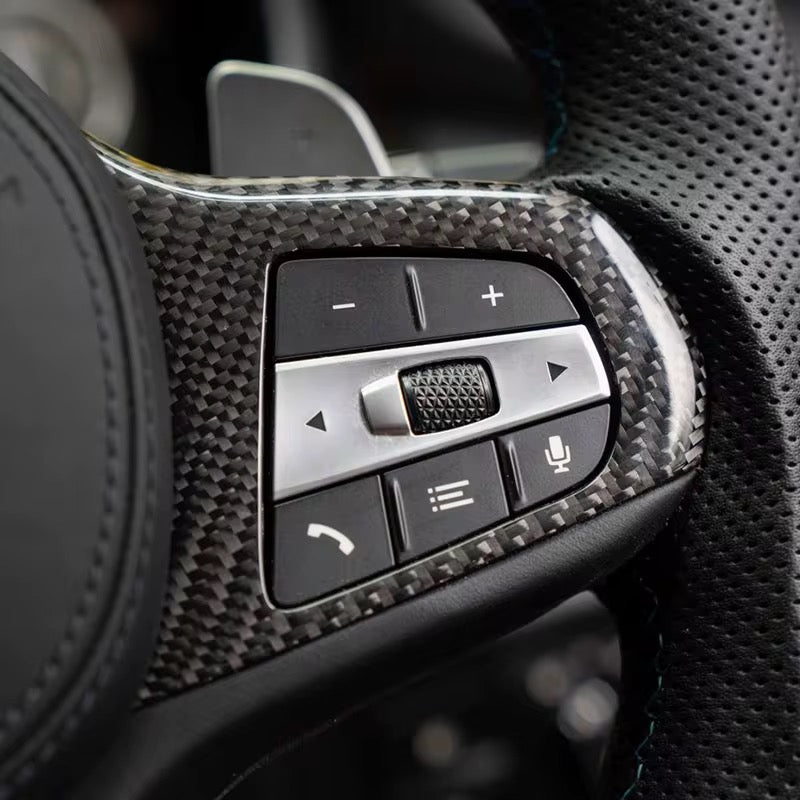 Carbon Fiber Flat Bottom Steering Wheel | BMW F90 M5