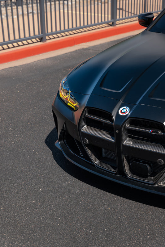 V Style Carbon Fiber Front Grilles | BMW G80 M3 & G82/G83 M4