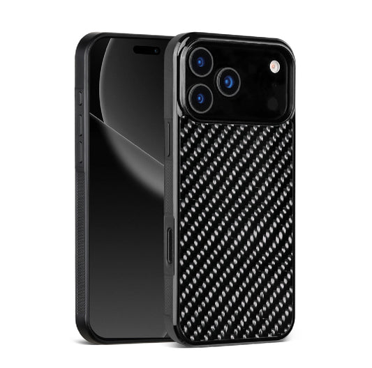 Black | Forged Carbon Fiber | iPhone Case | R SERIES