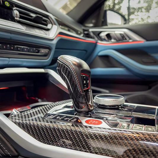 BMW Dry Carbon Fiber Gear Selector Cover