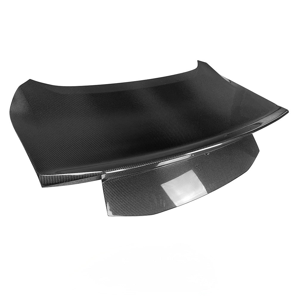 High Kick SA 1 Piece Style Carbon Fiber Rear Trunk Boot Lid | Ford Mustang Gen7 S650 2024+ Los Reyes Performance