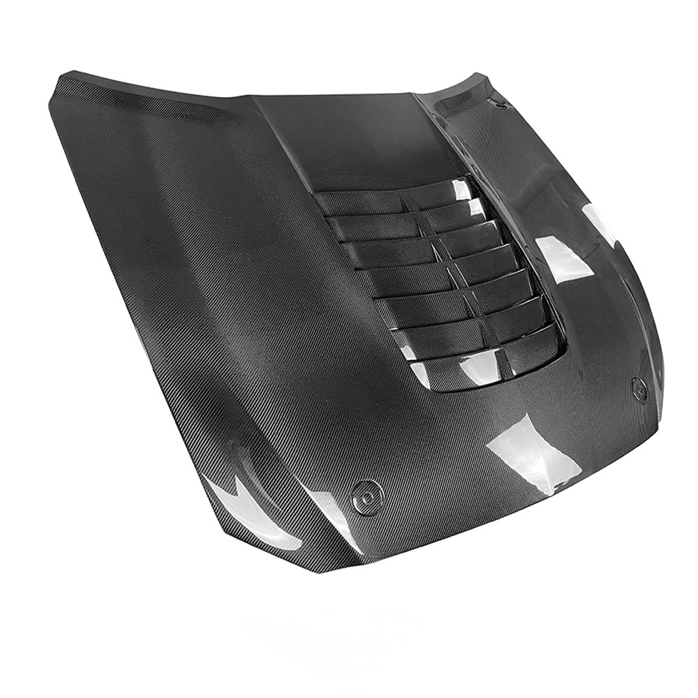 GT500 Style Carbon Fiber Hood | Ford Mustang 2015-2017 GT/GT350|GT500 S550 Los Reyes Performance