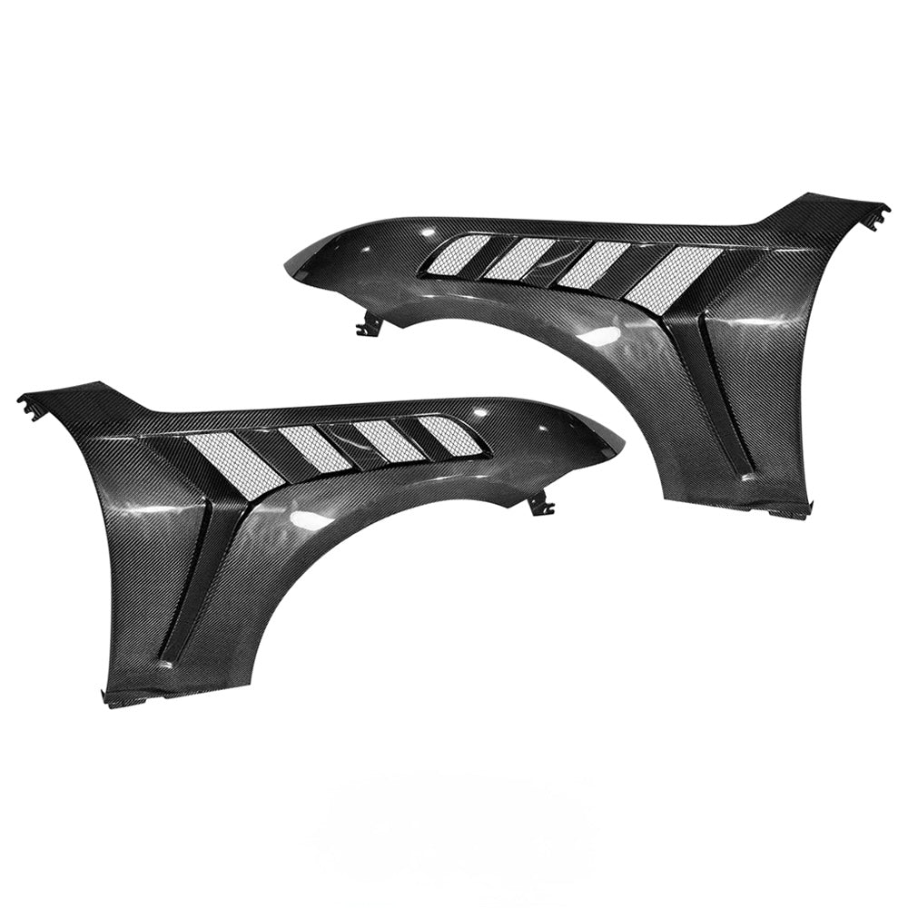 GT3 Carbon Fiber Fenders | S650 Mustang 2024-On Los Reyes Performance
