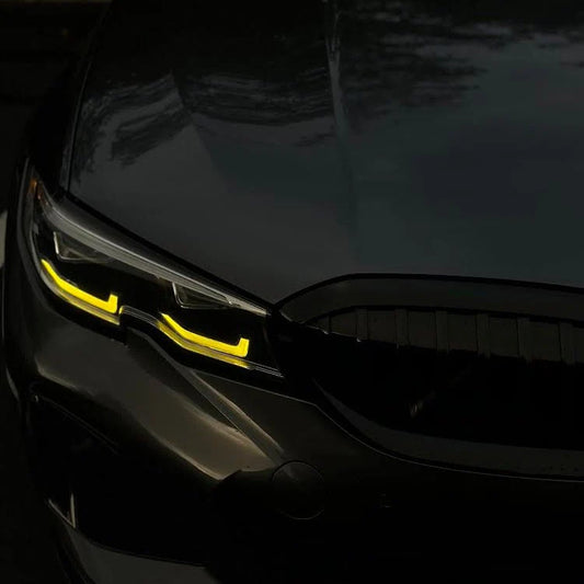 G20 3 Series CSL Yellow Headlight DRL Module Upgrade (2019 - 2022 Laser & Non-Laser) Los Reyes Performance
