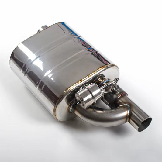 UNIVERSAL VALVED EXAUST MUFFLER KIT