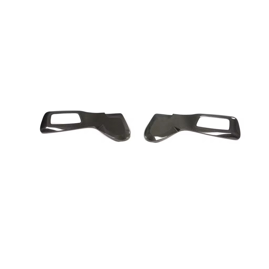 Prepeg Dry Carbon Fiber Interior Side Seat Cover Trim | BMW G80/G82