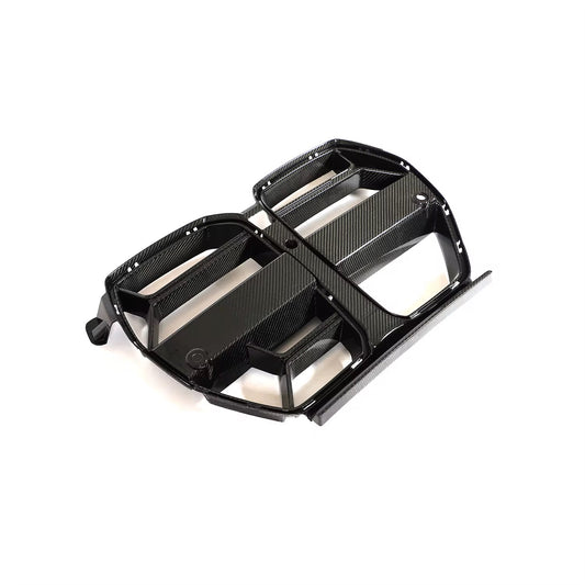 CSL Style Carbon Fiber Front Grilles - BMW G80 M3 & G82/G83 M