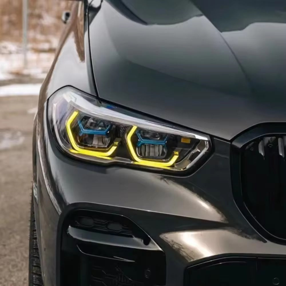 CSL Style Yellow DRL Module | BMW X5 G05 & X6 G06