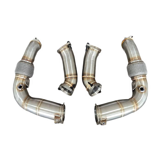 LR Race Downpipe | BMW X5M X6M 4.4T S68 2021+
