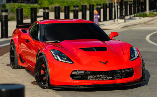 CORVETTE C7 V1 Carbon Fiber Front Lip | Z06 | Z07 |
