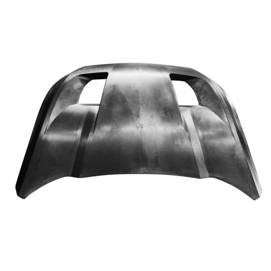GT3 style carbon fiber hood for 2024+ Ford Mustang S650, gloss finish, Los Reyes Performance
