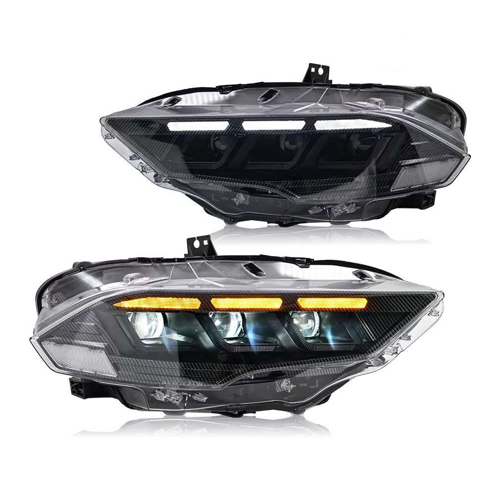 LRP S650 Style LED Headlights | Ford Mustang (2018-23) Los Reyes Performance