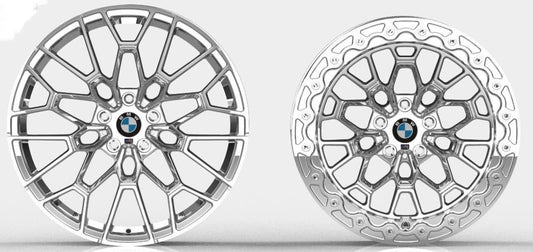 BMW G8X CS Style Forged Wheels With Matching Beadlocks | LR Forged