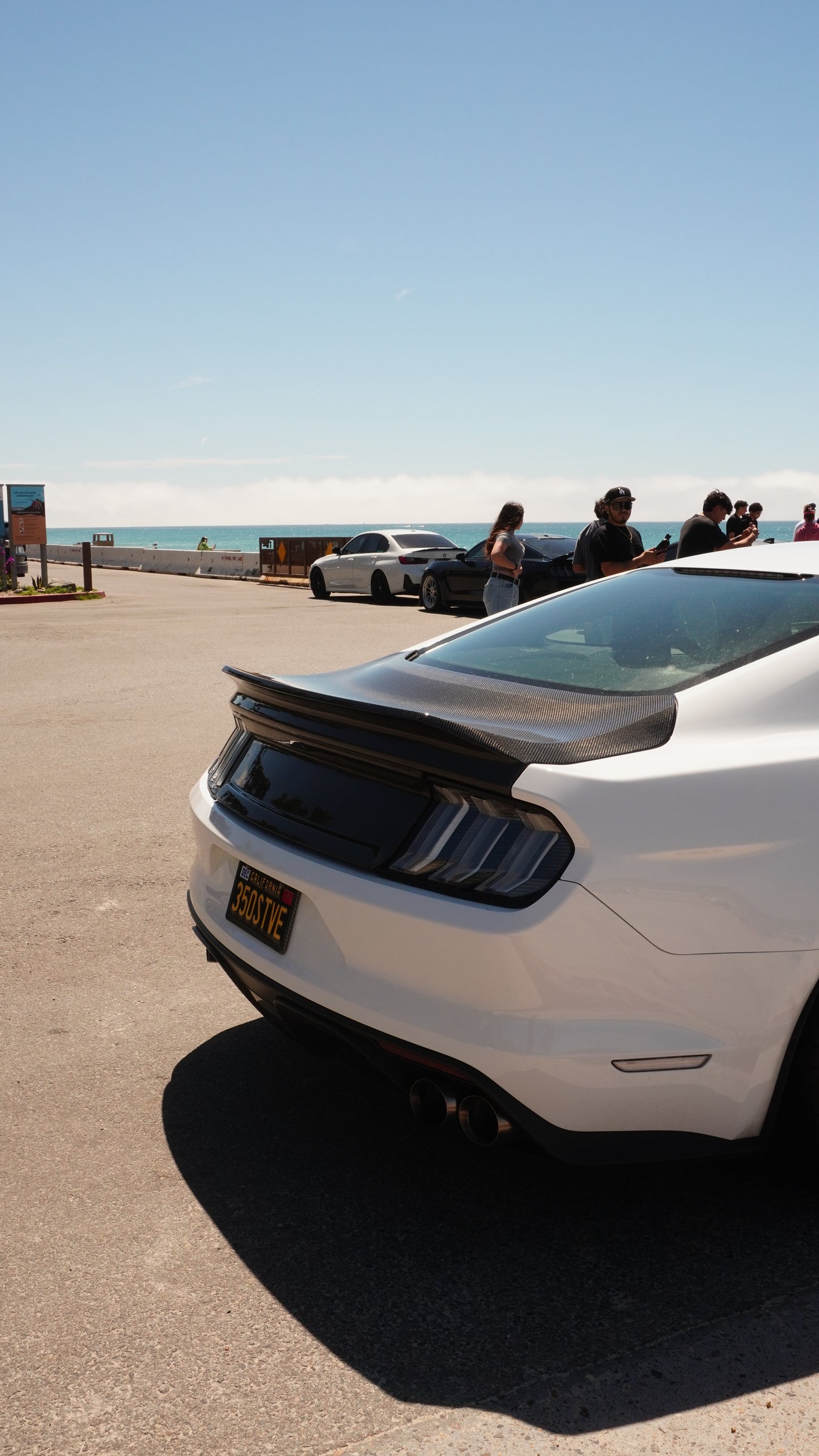 Ducktail V2 Carbon Fiber Trunk | Mustang 15-23 GT/GT350/GT500 Los Reyes Performance