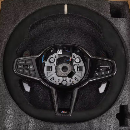 2025 LCI Style Flat Bottom Steering Wheel | BMW G80 M3/ G82 M4