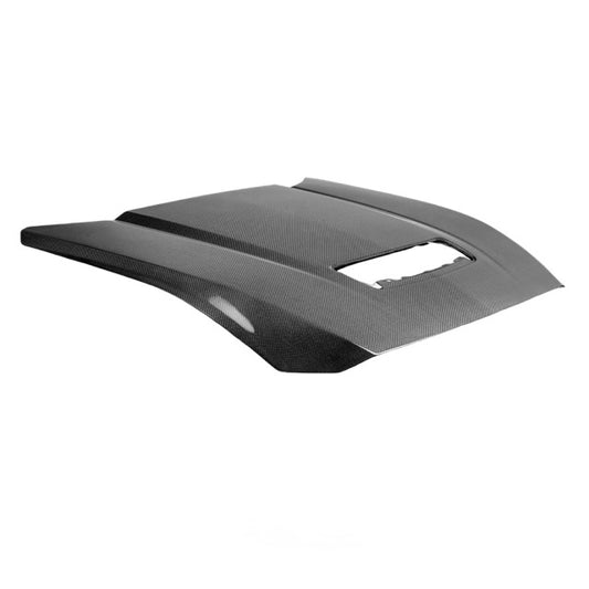 Dark Horse GT Style Carbon Fiber Hood For Ford Mustang Gen7 S650 2024-On Los Reyes Performance