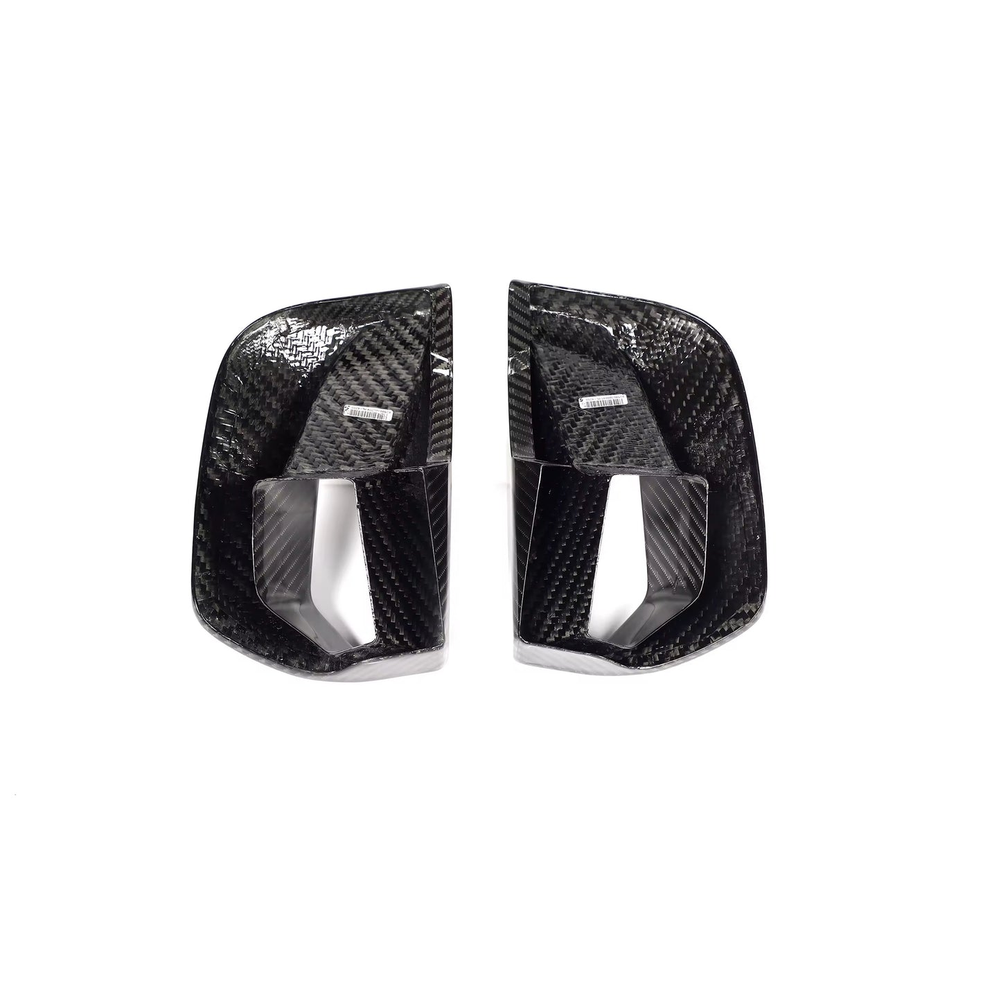 Front Bumper Air Vent Trim Dry Carbon | Ford Mustang DarkHorse S650