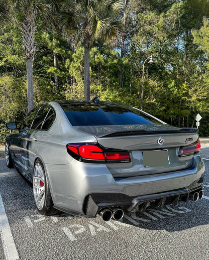 LRP 3D Style Full Carbon Fiber Diffuser | BMW F90 M5