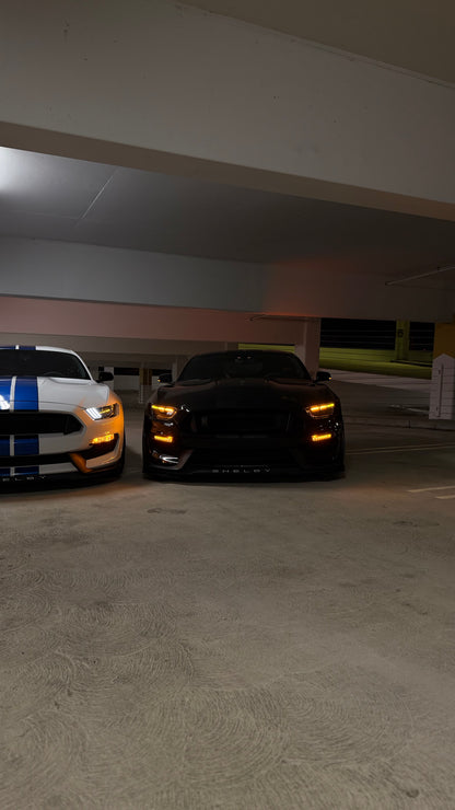 LRP S650 Style DRL Headlights | 15-17 Mustang GT/GT350/GT500 Los Reyes Performance