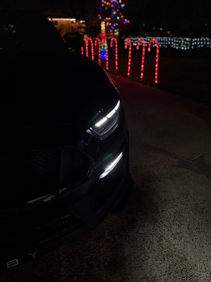 LRP S650 Style DRL Headlights | 15-17 Mustang GT/GT350/GT500