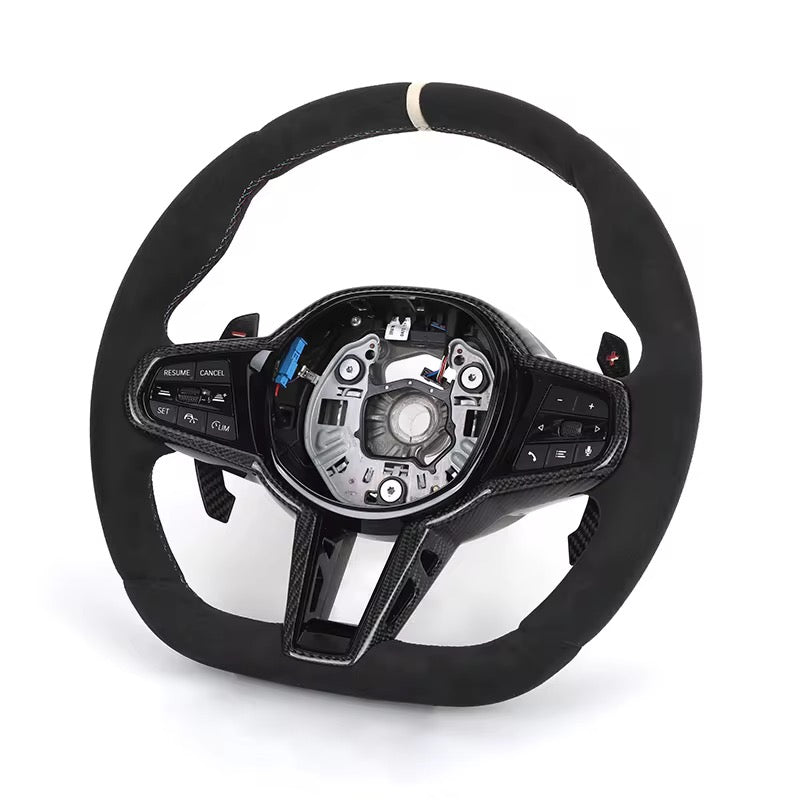 2025 LCI Style Flat Bottom Steering Wheel | BMW G80 M3/ G82 M4