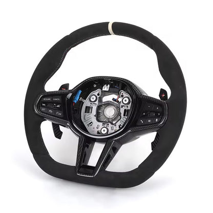 2025 LCI Style Flat Bottom Steering Wheel | BMW G80 M3/ G82 M4