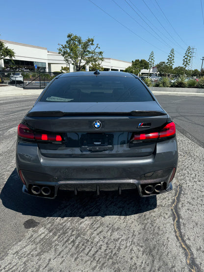 LRP 3D Style Full Carbon Fiber Diffuser | BMW F90 M5