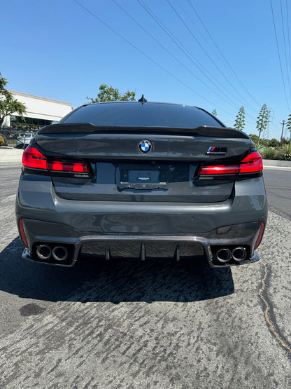 LRP 3D Style Full Carbon Fiber Diffuser | BMW F90 M5