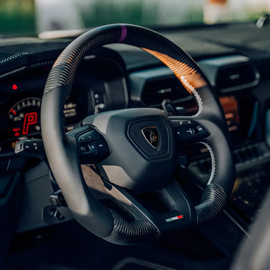 LRP CARBON FIBER STEERING WHEEL | LAMBORGHINI URUS Los Reyes Performance