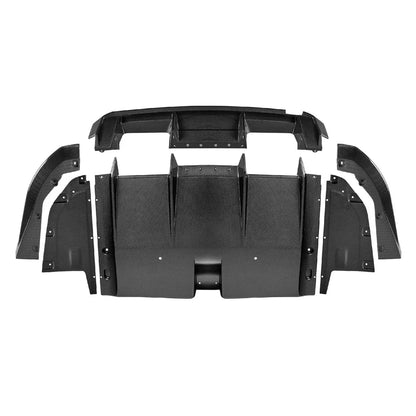 PSM Style Dry Carbon Fiber Diffuser Los Reyes Performance