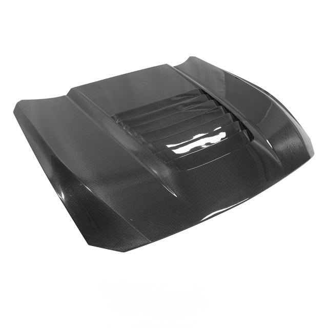 GT500 Style Carbon Fiber Hood For Ford Mustang Gen7 S650 2024-On Los Reyes Performance
