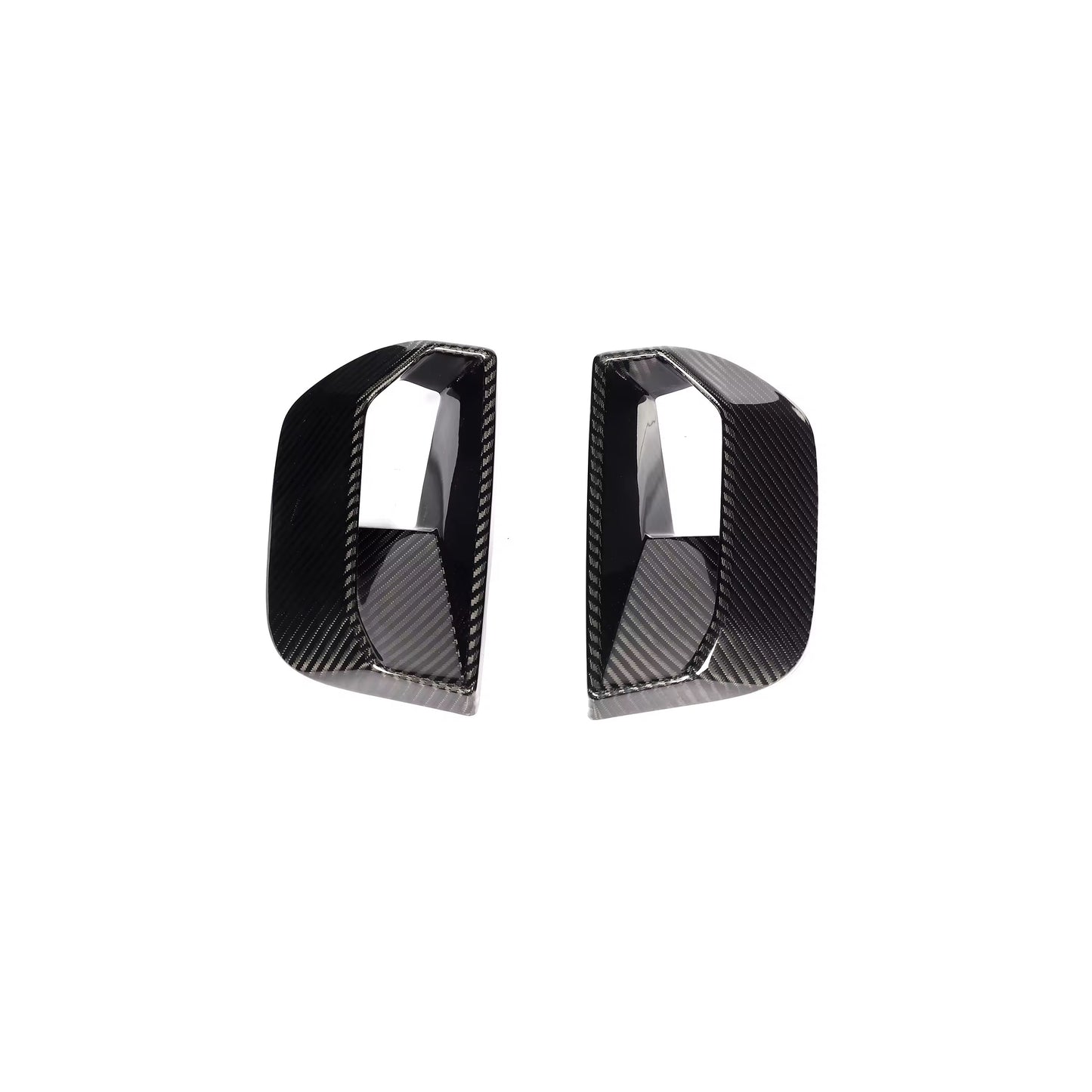 Front Bumper Air Vent Trim Dry Carbon | Ford Mustang DarkHorse S650