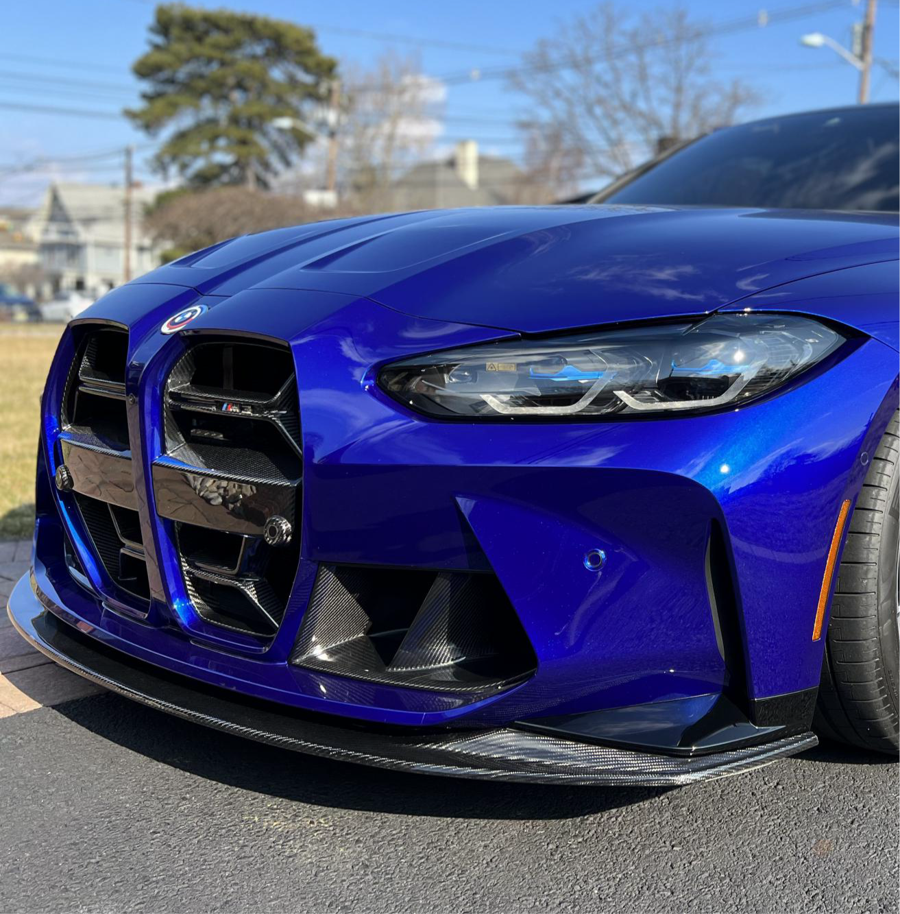 Carbon Fiber Front Bumper Vents | BMW M4 G82/ G83 & M3 G80