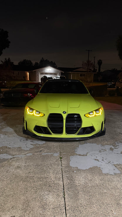 CSL STYLE LIP DRY CARBON FIBER | BMW G80 M3 & G82 M4 Los Reyes