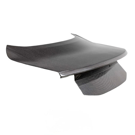 Ford Mustang S650 OEM 1 Piece style carbon fiber rear trunk boot lid, Los Reyes Performance