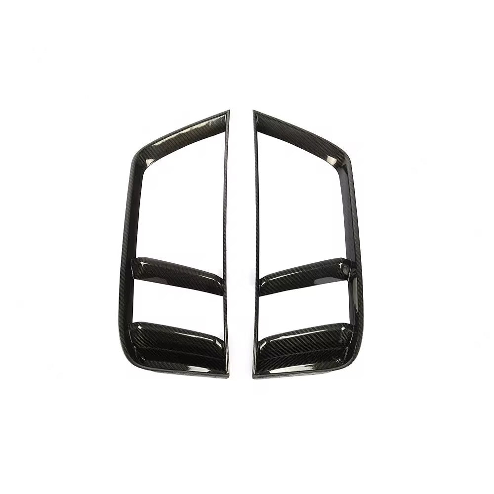 Audi R8 V10 Gen 2 Carbon Fiber Rear Side Grills Los Reyes Performance