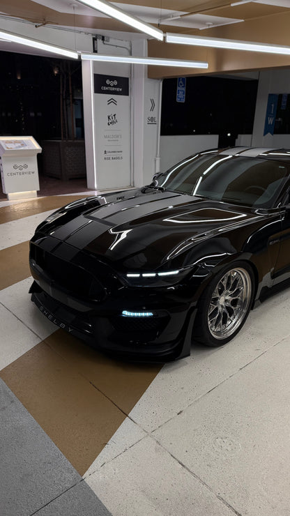 LRP S650 Style DRL Headlights | 15-17 Mustang GT/GT350/GT500 Los Reyes Performance