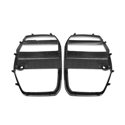 V Style Carbon Fiber Front Grilles | BMW G80 M3 & G82/G83 M4