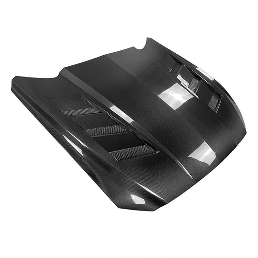 S550.2 Mustang GT3 Vented carbon fiber hood, Los Reyes Performance