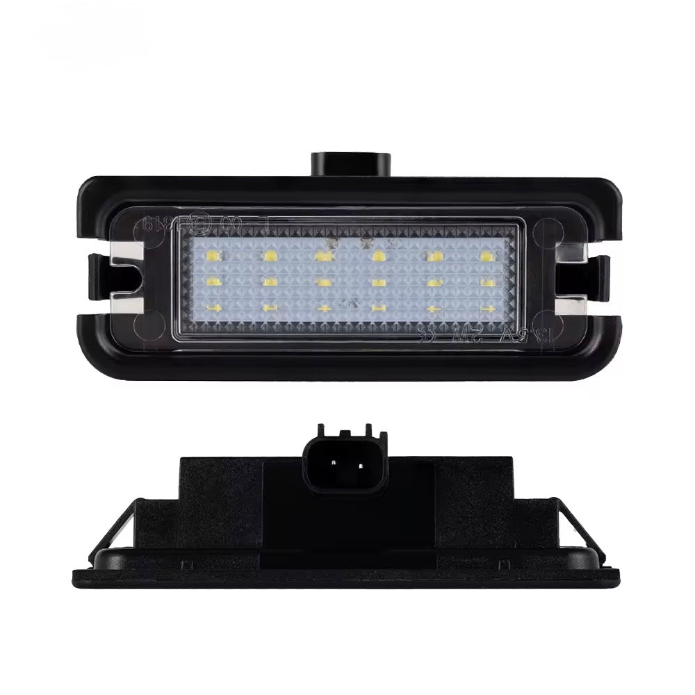 LRP LED License Plate Lights; Smoked
