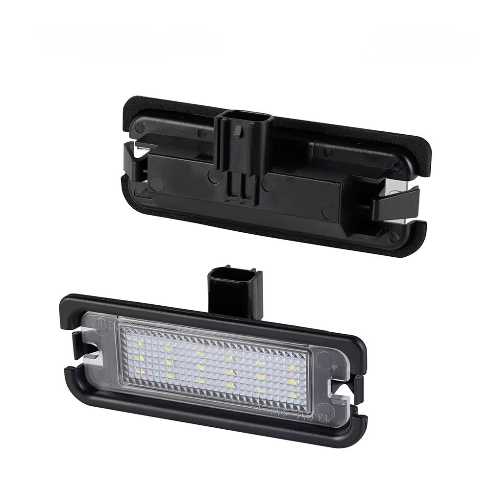 LRP LED License Plate Lights; Smoked