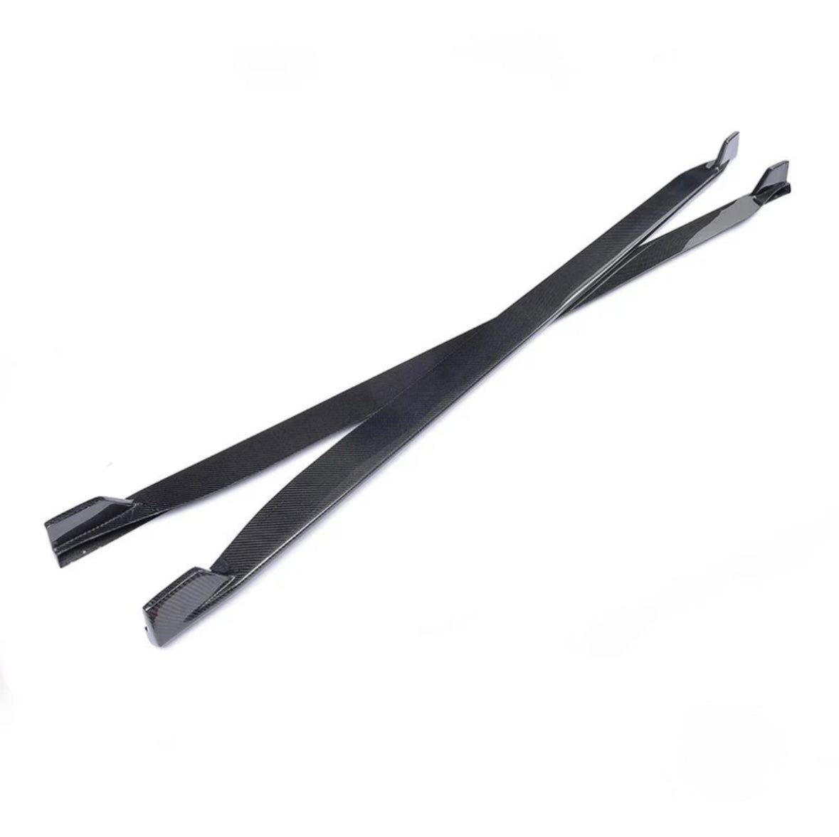 LR Carbon Fiber Side Skirts V2 | Ford Mustang 2015-23