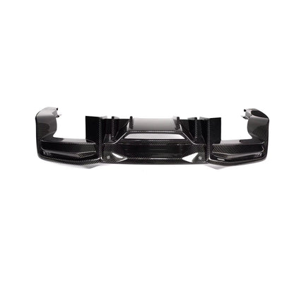 V2 Rear Diffuser Dry Carbon Fiber | Ford Mustang DarkHorse S650
