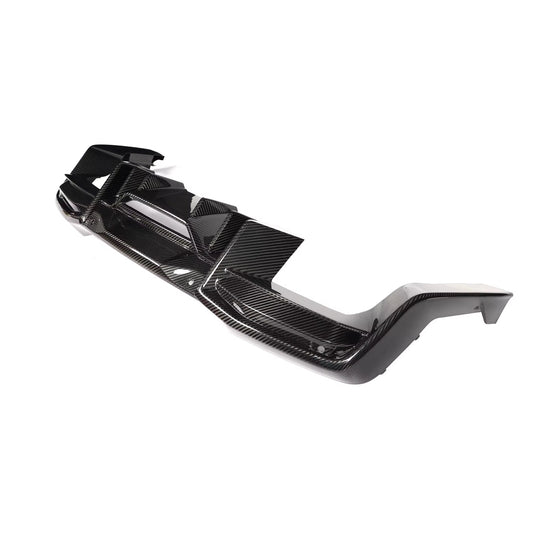 V2 Rear Diffuser Dry Carbon Fiber | Ford Mustang DarkHorse S650