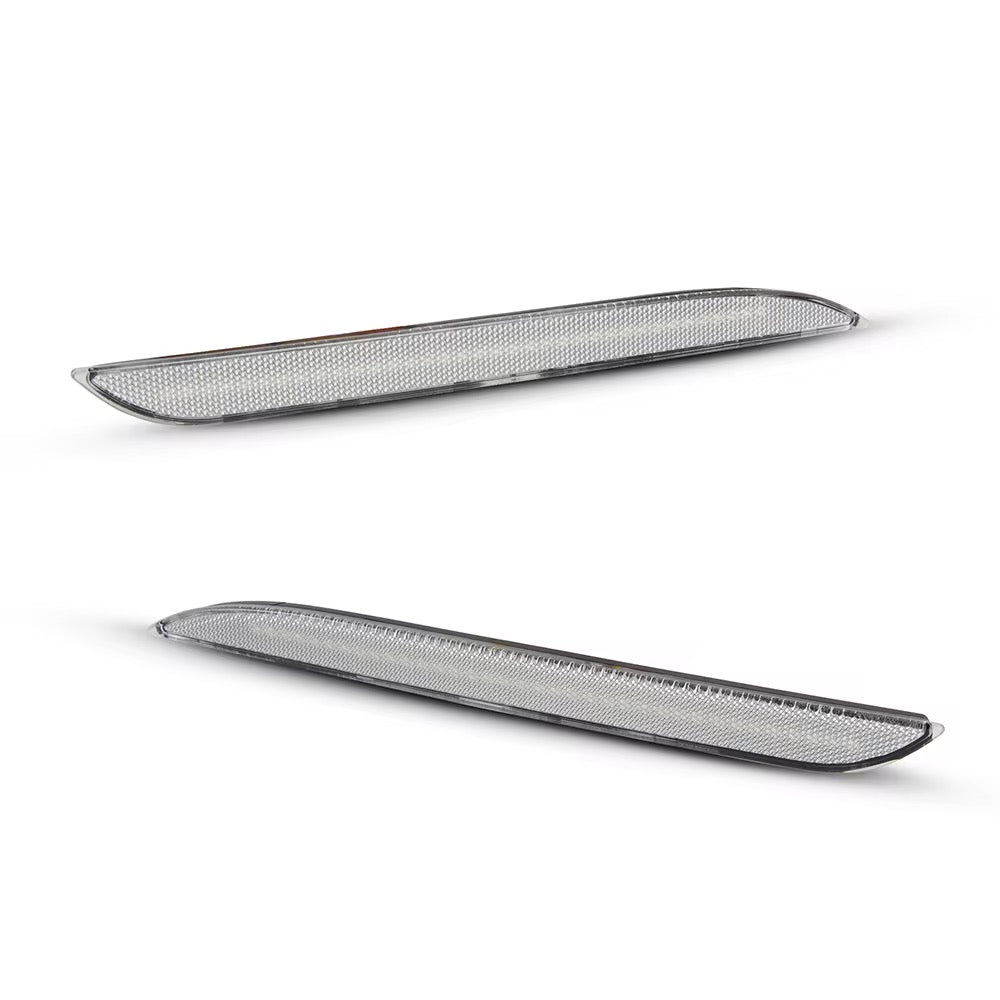 LRP LED Rear Reflectors; Clear| Mustang 15-17/ GT350 & GT500 16-22