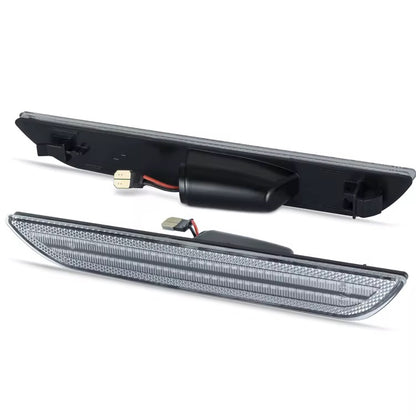 LED Clear Side Marker Rear Bumper | Ford Mustang S550 Eco/GT/GT350/GT500 - Los Reyes Performance