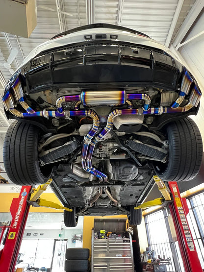 Titanium Catback Exaust | Lamborghini Urus Los Reyes Performance