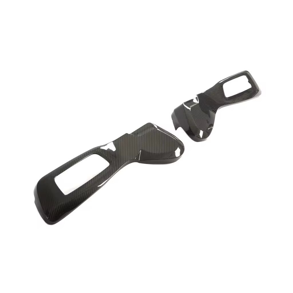 Prepeg Dry Carbon Fiber Interior Side Seat Cover Trim | BMW G80/G82