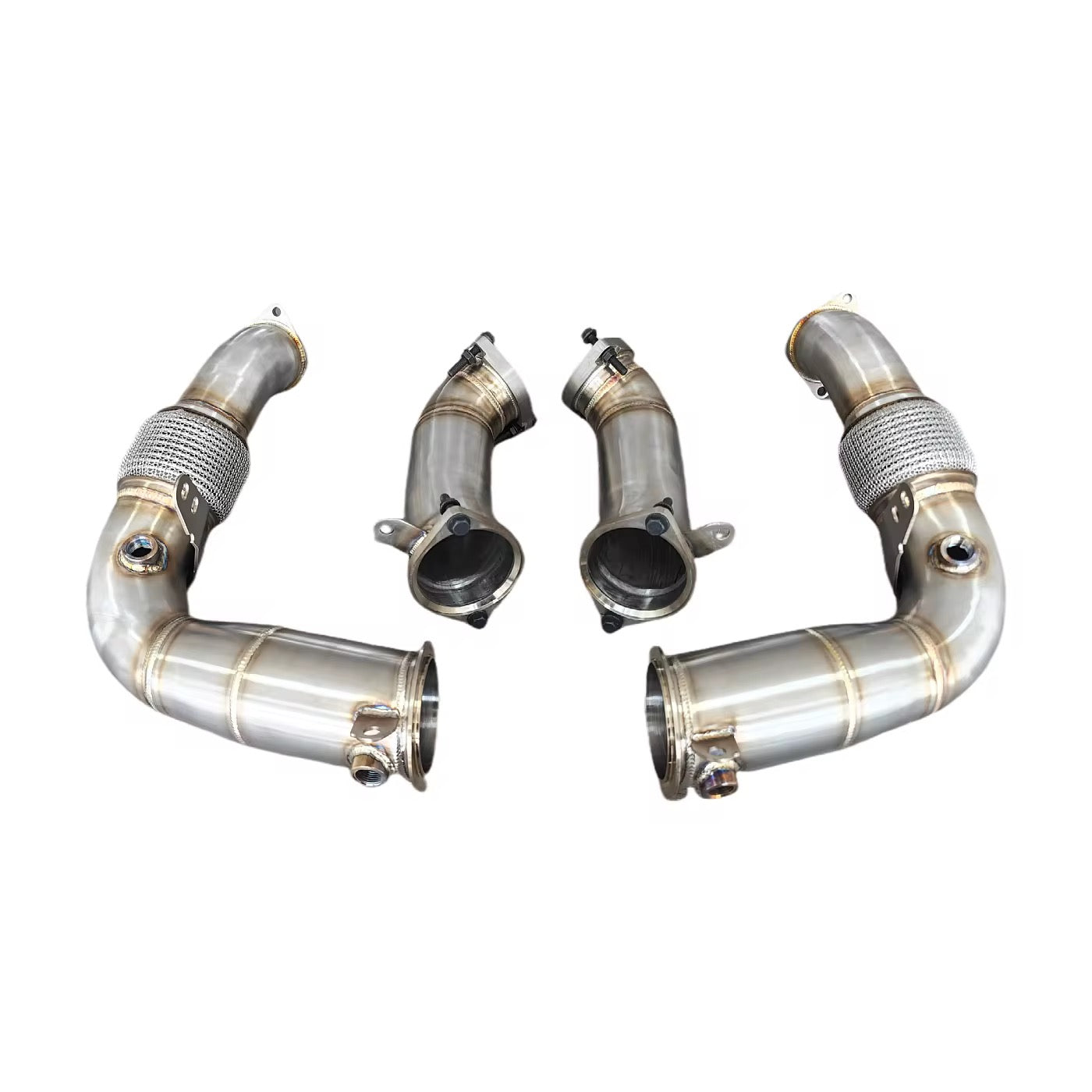LR Race Downpipe | BMW X5M X6M 4.4T S68 2021+