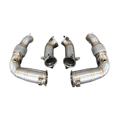 LR Race Downpipe | BMW X5M X6M 4.4T S68 2021+